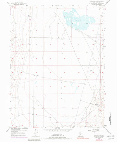 United States Geological Survey Goshen Pass, UT (1947, 24000-Scale) digital map