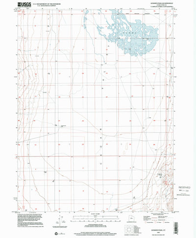 United States Geological Survey Goshen Pass, UT (1997, 24000-Scale) digital map