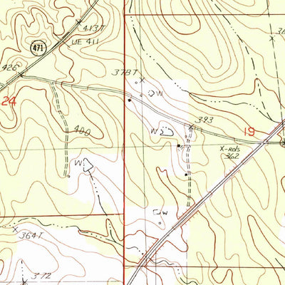 United States Geological Survey Goshen Springs, MS (1982, 24000-Scale) digital map
