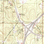 United States Geological Survey Goshen Springs, MS (1982, 24000-Scale) digital map