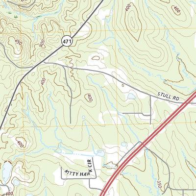 United States Geological Survey Goshen Springs, MS (2020, 24000-Scale) digital map