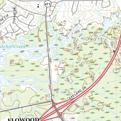 United States Geological Survey Goshen Springs, MS (2020, 24000-Scale) digital map