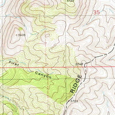 United States Geological Survey Goshen, UT (1979, 24000-Scale) digital map