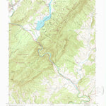United States Geological Survey Goshen, VA (1967, 24000-Scale) digital map