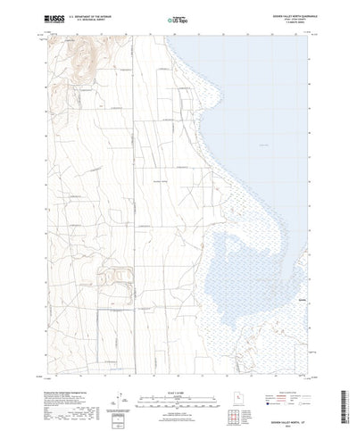 United States Geological Survey Goshen Valley North, UT (2023, 24000-Scale) digital map