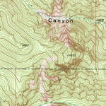 United States Geological Survey Goshute Canyon, UT (1972, 24000-Scale) digital map