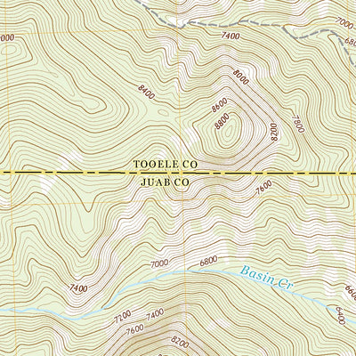 United States Geological Survey Goshute Canyon, UT (2020, 24000-Scale) digital map