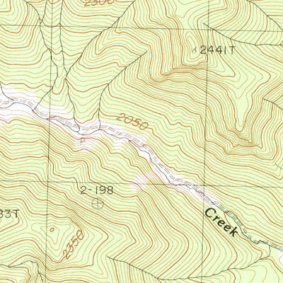 United States Geological Survey Goshute Creek, NV (1984, 24000-Scale) digital map