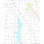 United States Geological Survey Goshute Lake North, NV (1982, 24000-Scale) digital map