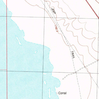 United States Geological Survey Goshute Lake North, NV (1982, 24000-Scale) digital map