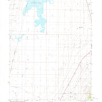 United States Geological Survey Goshute Lake South, NV (1982, 24000-Scale) digital map