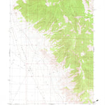 United States Geological Survey Goshute Peak, NV (1982, 24000-Scale) digital map