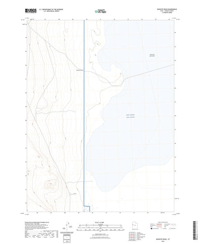 United States Geological Survey Goshute Wash, UT (2023, 24000-Scale) digital map