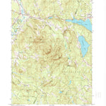 United States Geological Survey Gossville, NH (1995, 24000-Scale) digital map