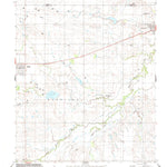 United States Geological Survey Gotebo East, OK (1984, 24000-Scale) digital map