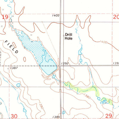 United States Geological Survey Gotebo East, OK (1984, 24000-Scale) digital map