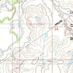 United States Geological Survey Gotebo East, OK (1984, 24000-Scale) digital map