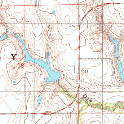 United States Geological Survey Gotebo NW, OK (1984, 24000-Scale) digital map