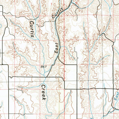 United States Geological Survey Gothenburg, NE (1979, 100000-Scale) digital map