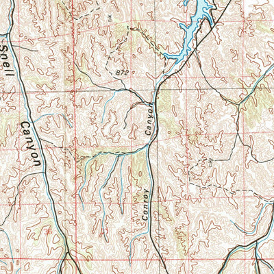 United States Geological Survey Gothenburg, NE (1979, 100000-Scale) digital map