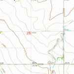 United States Geological Survey Gothenburg SE, NE (1970, 24000-Scale) digital map