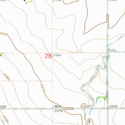 United States Geological Survey Gothenburg SE, NE (1970, 24000-Scale) digital map