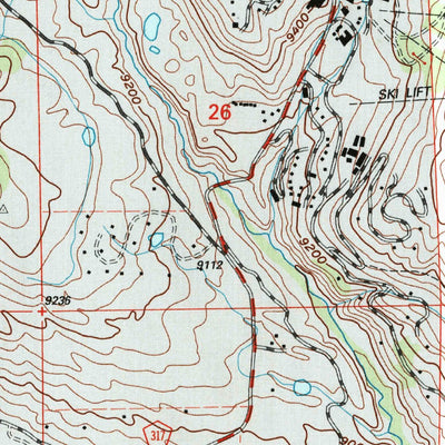 United States Geological Survey Gothic, CO (2001, 24000-Scale) digital map