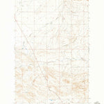 United States Geological Survey Gouchnour Ranch, MT (1963, 24000-Scale) digital map