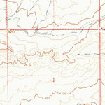 United States Geological Survey Gouchnour Ranch, MT (1963, 24000-Scale) digital map