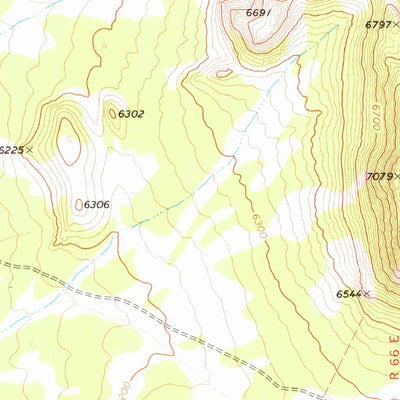 United States Geological Survey Gouge Eye Well, NV (1973, 24000-Scale) digital map