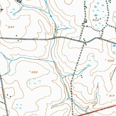 United States Geological Survey Gough, GA (1950, 24000-Scale) digital map