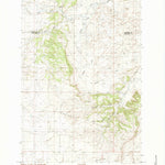 United States Geological Survey Gougley Creek, MT (1985, 24000-Scale) digital map