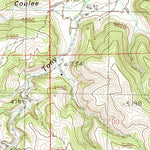 United States Geological Survey Gougley Creek, MT (1985, 24000-Scale) digital map