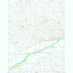 United States Geological Survey Gould Butte, WY (1966, 24000-Scale) digital map