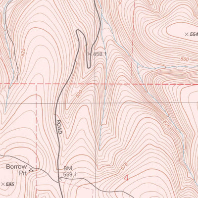 United States Geological Survey Gould City, WA (1981, 24000-Scale) digital map