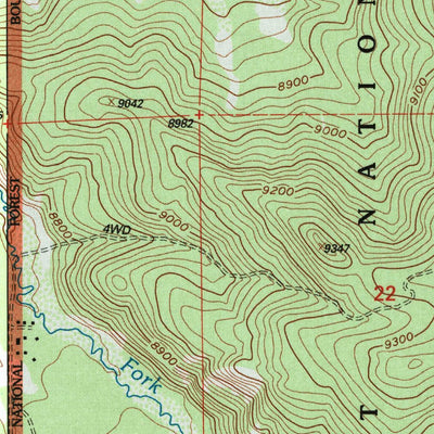 United States Geological Survey Gould, CO (2000, 24000-Scale) digital map