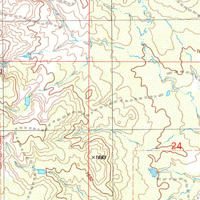 United States Geological Survey Gould, OK (1985, 24000-Scale) digital map