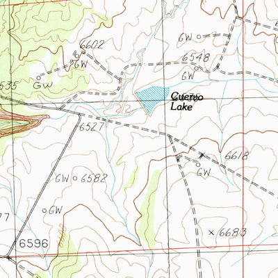 United States Geological Survey Gould Pass, NM (1985, 24000-Scale) digital map
