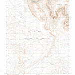 United States Geological Survey Goulding NE, UT (1989, 24000-Scale) digital map