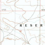 United States Geological Survey Goulding NE, UT (1989, 24000-Scale) digital map
