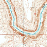 United States Geological Survey Goulding NE, UT (1989, 24000-Scale) digital map
