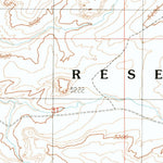 United States Geological Survey Goulding NW, UT (1989, 24000-Scale) digital map