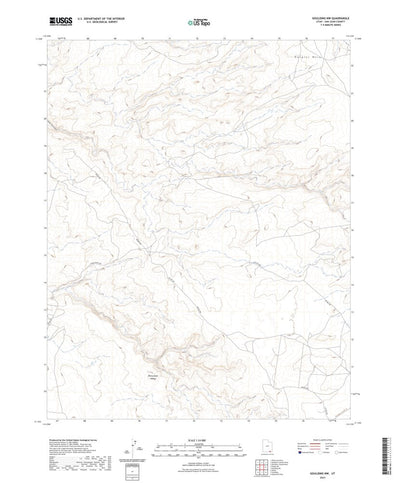 United States Geological Survey Goulding NW, UT (2023, 24000-Scale) digital map