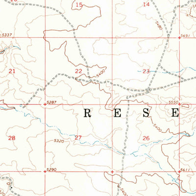 United States Geological Survey Goulding, UT (1963, 62500-Scale) digital map