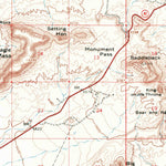 United States Geological Survey Goulding, UT (1963, 62500-Scale) digital map