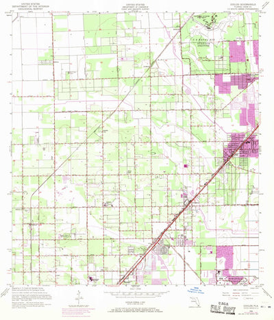 United States Geological Survey Goulds, FL (1956, 24000-Scale) digital map