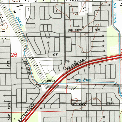 United States Geological Survey Goulds, FL (1994, 24000-Scale) digital map