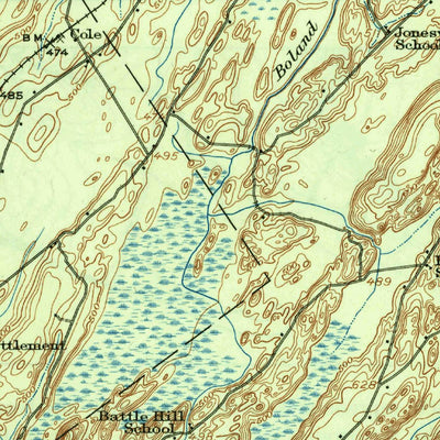United States Geological Survey Gouverneur, NY (1937, 62500-Scale) digital map