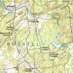 United States Geological Survey Gouverneur, NY (1985, 100000-Scale) digital map