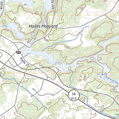 United States Geological Survey Gouverneur, NY (2023, 24000-Scale) digital map